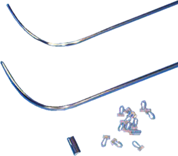 Rear Cab Two-Tone Molding Set 67-72 Chevy & GMC Pickup