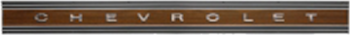 69-72 Chevrolet Tailgate band "CHEVROLET" (woodgrain)