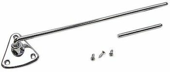 67-72 Interior Sunvisor Bracket (chrome) LH or RH