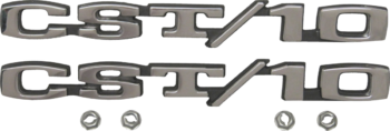 69-70 "CST/10" Fender Emblem Set