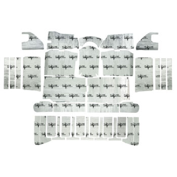 67-72 Cab Interior Insulation and Sound Deadner Complete Kit (low hump floor)